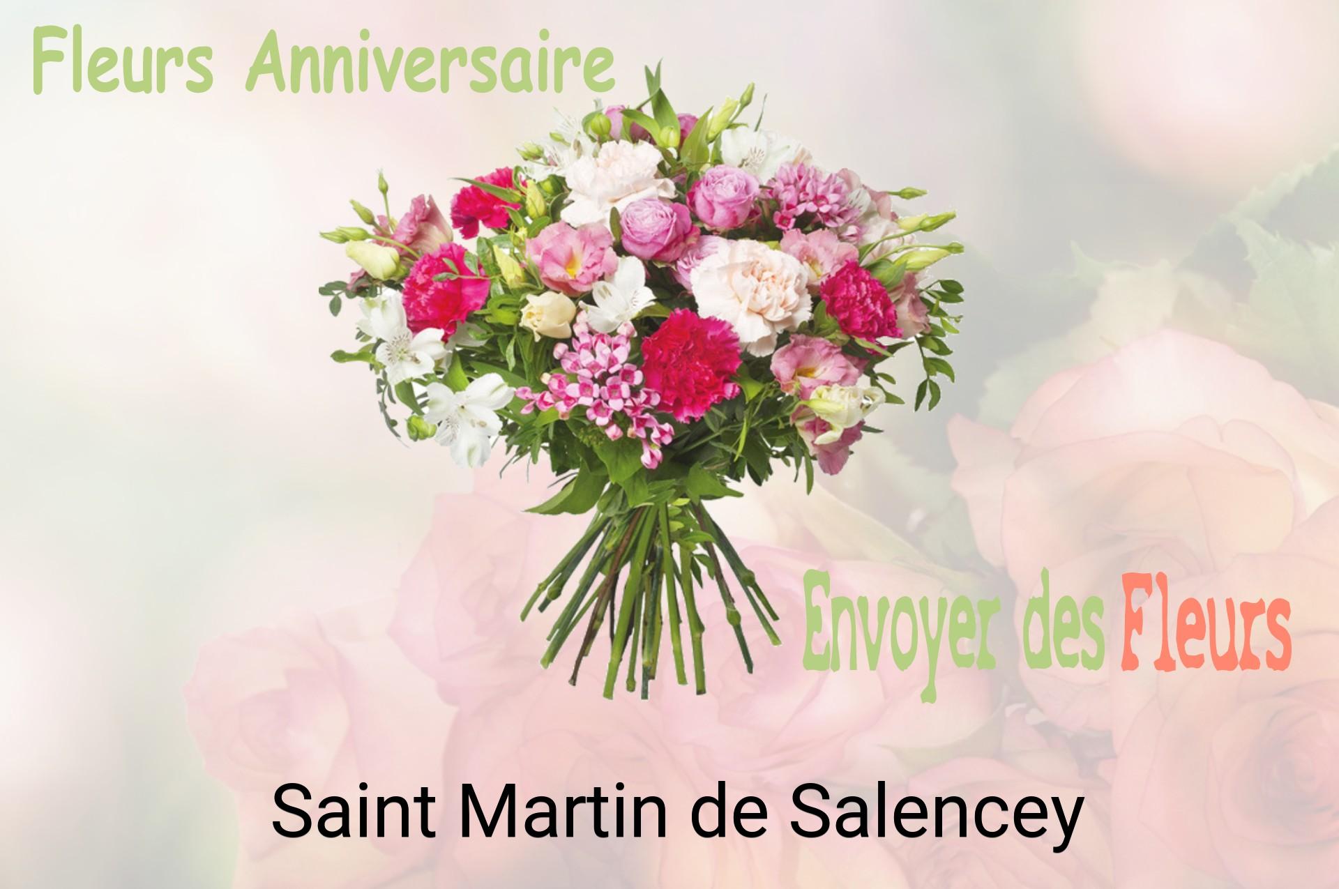 Bouquet de fleurs d’anniversaire livré à Saint-Martin-de-Salencey